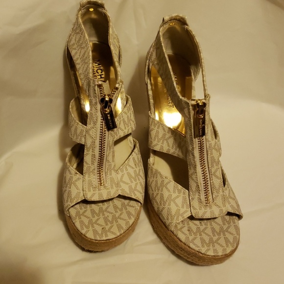 Michael  kors wedge sandals - Picture 1 of 7